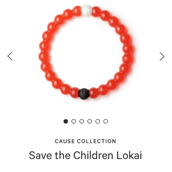 Save the Children Red Lokai Bracelet - Picture 2 of 3